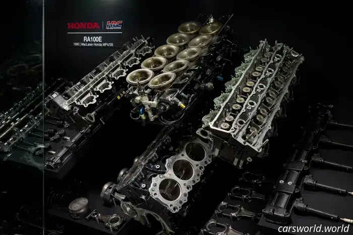 The final Honda V10 driven by F1 legend Ayrton Senna is available for purchase.