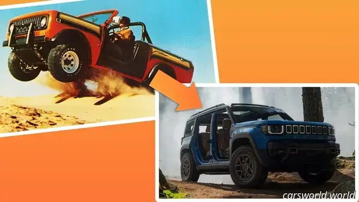 У Jeep Recon есть проблема, которую IH Scout решил в 1970-х годах.