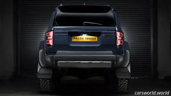 Toyota Land Cruiser ottiene il trattamento Arctic Trucks con pneumatici da 37 pollici, sospensioni su misura