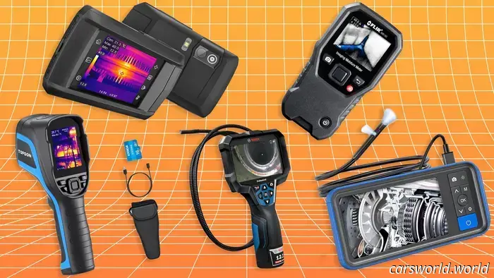 Score the Ultimate Garage Gadget with These Offers on Borescopes and Thermal Cameras