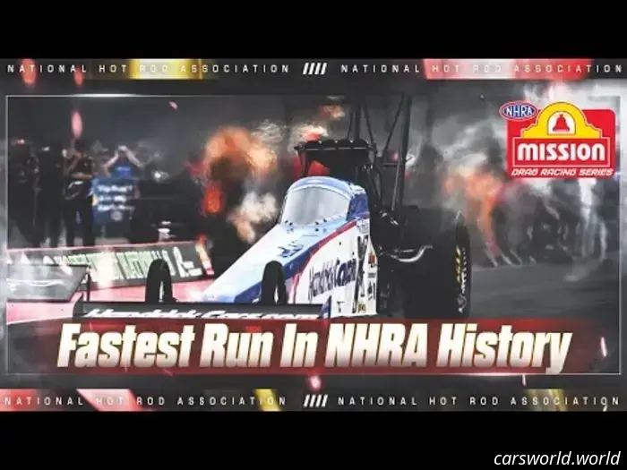 Blink and You Might Overlook the NHRA's Quickest Run in History