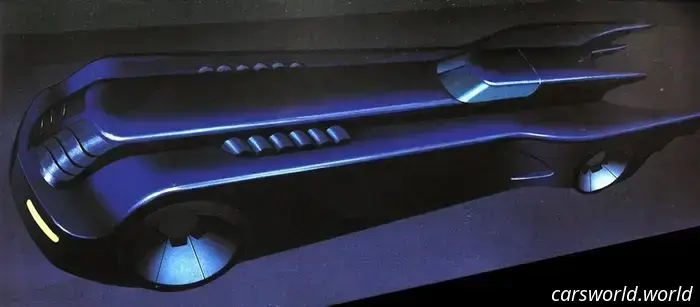 Новый концепт‑кар Mercedes выглядит как будто прямо из мультфильмов про Бэтмена 90‑х.