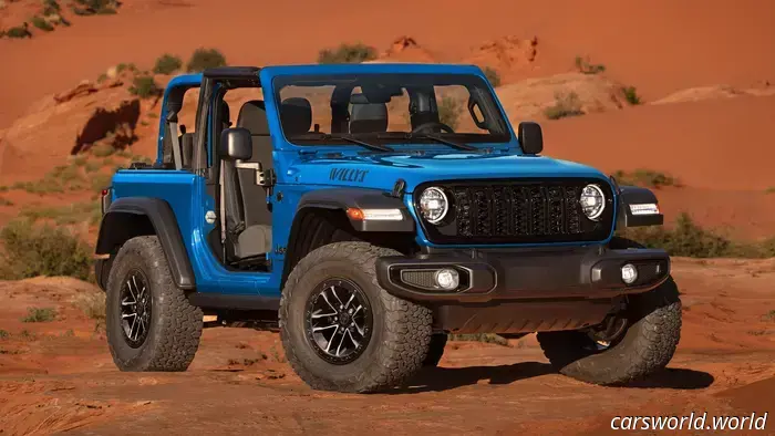 Removing the doors of the 2026 Jeep Wrangler doesn't require any tools.