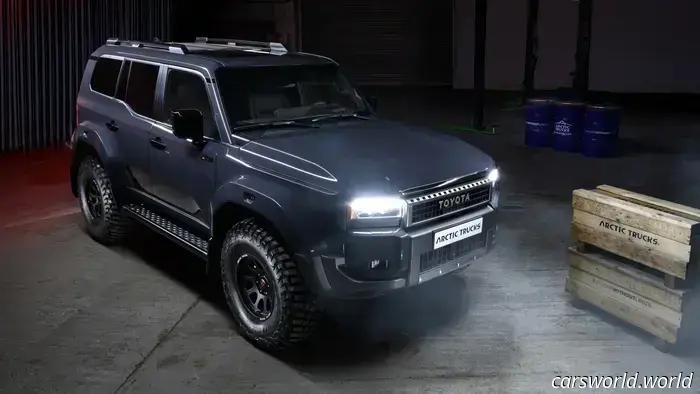 Toyota Land Cruiser ottiene il trattamento Arctic Trucks con pneumatici da 37 pollici, sospensioni su misura