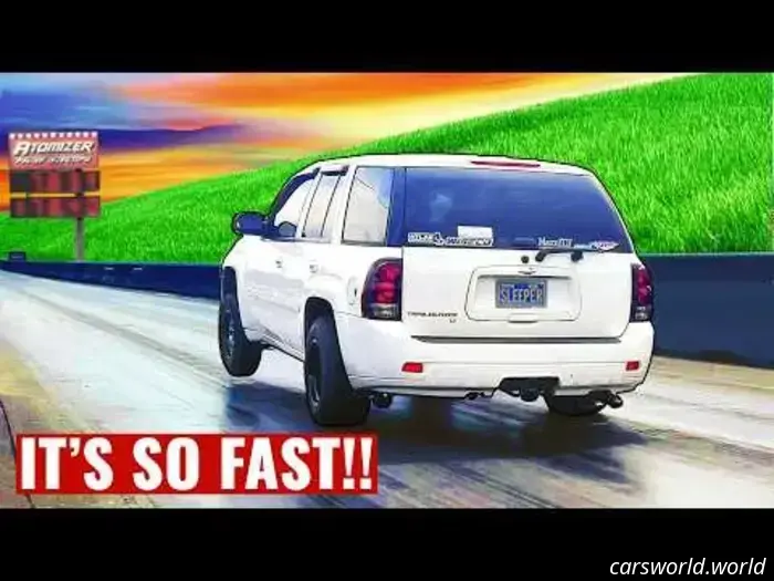 Chevy Trailblazer con motor Turbo I6 Corre 10 segundos en el Cuarto de Milla