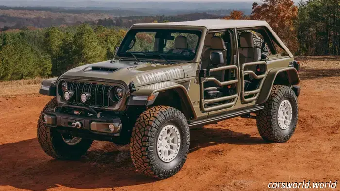 Jeep is offering a V8 Wrangler for $70,000, but only veterans or active military personnel are eligible to purchase it.