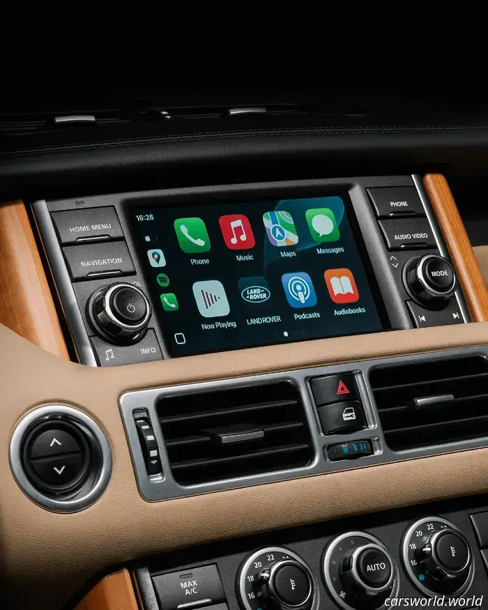 La actualización oficial de Apple CarPlay para Range Rover 2010 es un Recordatorio de Lo Que hemos Perdido