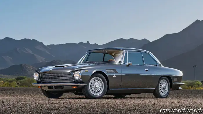 This exceptionally rare Italian muscle car is powered by a V8 from a Pontiac G8.