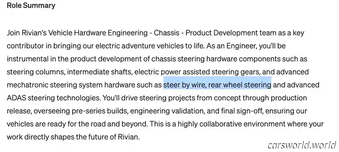 Rivian sta sviluppando nuove tecnologie per rendere i suoi veicoli elettrici più agili.