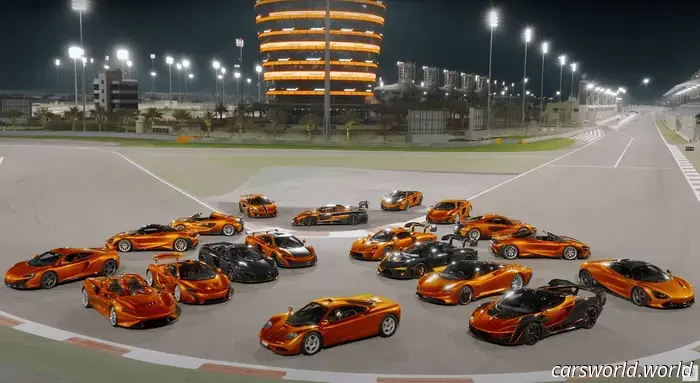 La più grande collezione di McLaren al mondo è stata acquisita da un unico acquirente non identificato
