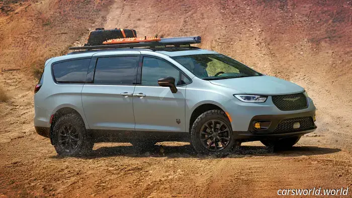 Chrysler Pacifica Grizzly Peak — четырёхместный минивэн на 31-дюймовых шинах