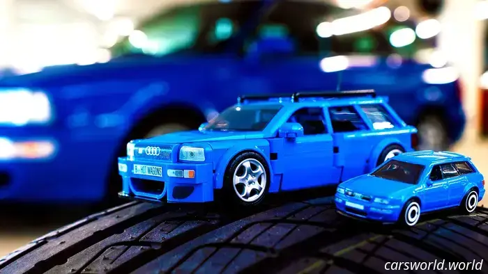 Puedes construir tu propio Audi RS2 ladrillo a ladrillo | Carscoops