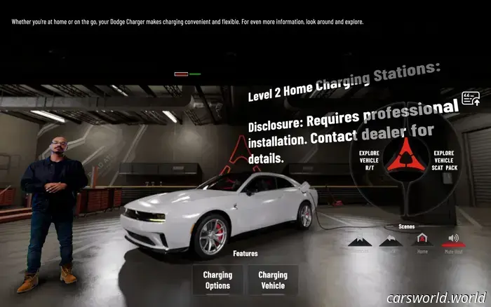 El Nuevo Sitio Web del Charger Daytona de Dodge Parece un CD-ROM Promocional De 1999