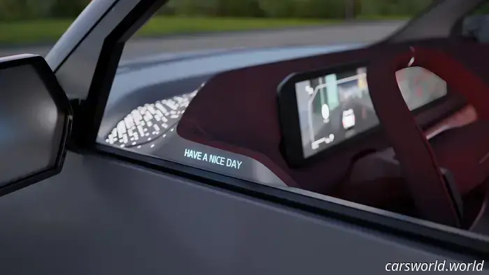 Kia EV2 Concept Allows You to Send Messages via Its Windows