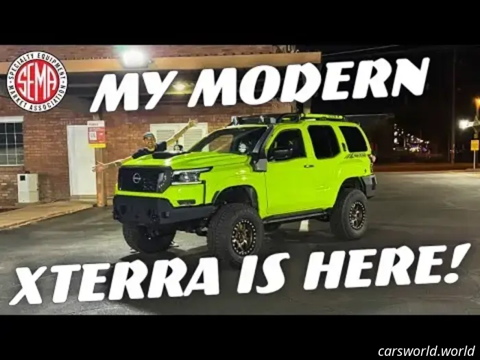 Этот новый Xterra порвал бы 4Runner, если бы Nissan выпустил более одного экземпляра.