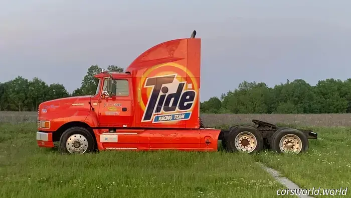 How Ricky Rudd’s Tide NASCAR Hauler Found Its Way to the Tobacco Fields
