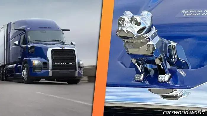 El Nuevo Camión Semi de Mack Tiene el Bulldog Más Aerodinámico de la Historia