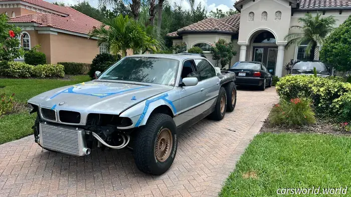 BMW enthusiasts will seriously create a twin-turbo hybrid V12 6×6 pickup instead of opting for an F-150.
