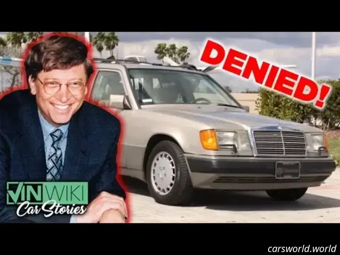 Bill Gates once purchased the slowest bulletproof vehicle in existence.