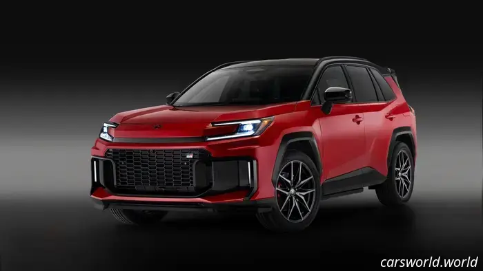 В 2026 году Toyota RAV4 была представлена в полной линейке гибридов мощностью до 320 л.с.
