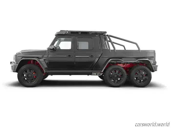 This two-story light bar was designed specifically for a $1.3 million Mercedes G-Wagon.