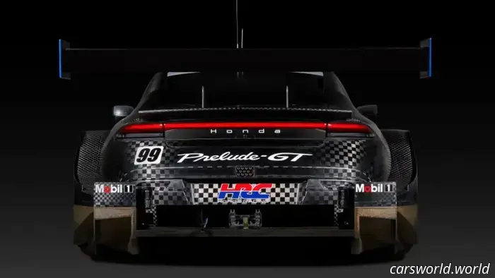 La Honda Prelude sembra pazzesca come un'auto da corsa Super GT da 650 CV