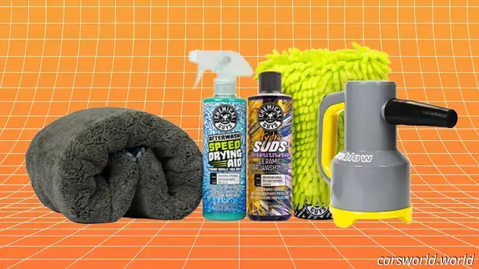 Ottieni il 50% di sconto su un kit Chemical Guys Wash, Dry, Shine esclusivamente per il Cyber Monday