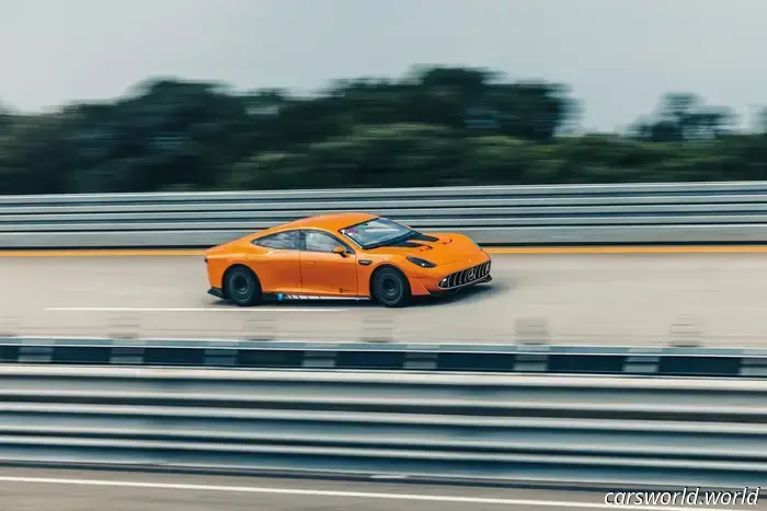 The Mercedes-AMG GT XX EV recently achieved a speed of 186 MPH for a duration of 7 days, only pausing to recharge.