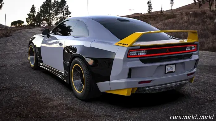 Il primo kit widebody per la Dodge Charger del 2025 riporta in auge lo splitter giallo