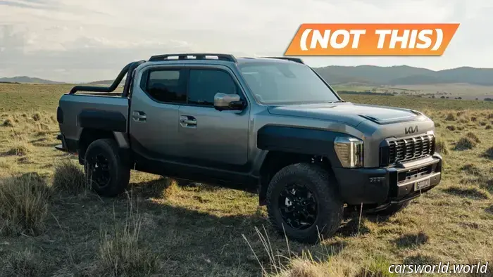 Kia Está Planeando una Camioneta Mediana Específicamente para Estados Unidos, A diferencia del Tasman