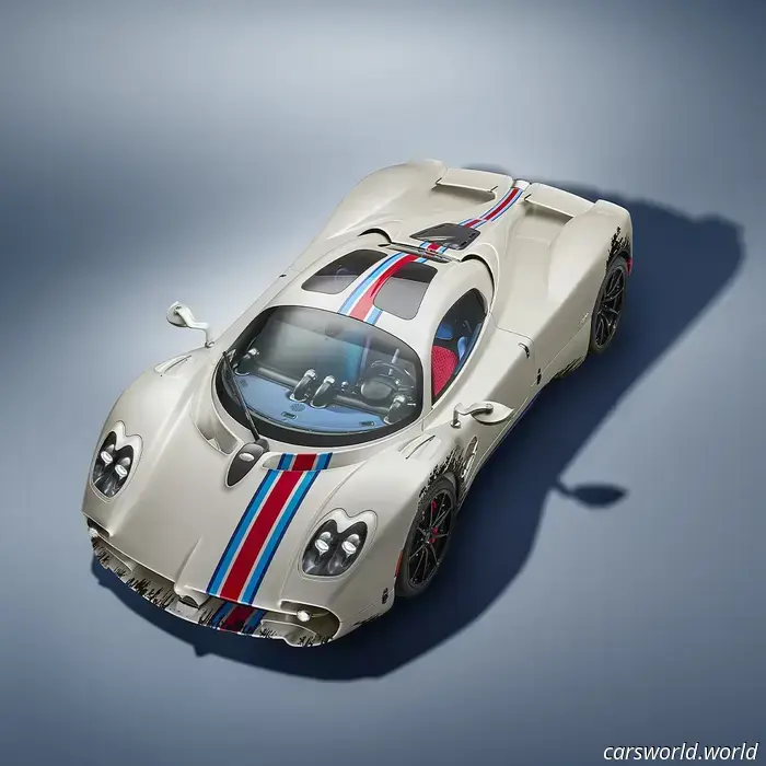 Questa Pagani Utopia "da corsa" è come i jeans strappati pre-consumati delle hypercar