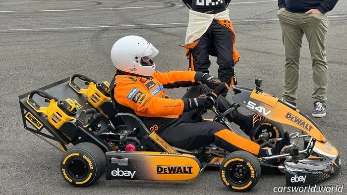 I witnessed F1 champion Lando Norris defeat his McLaren boss in a kart race, and it was an eye-opening experience for me.