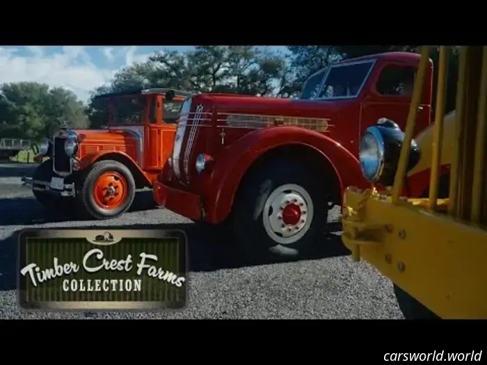 This amazing assortment of rare vintage work trucks is on its way to auction.