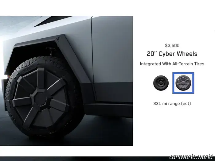 Las Ruedas De la Nueva Base Tesla Cybertruck Son la Primera Parte Que Me Gustó De the Stupid Thing