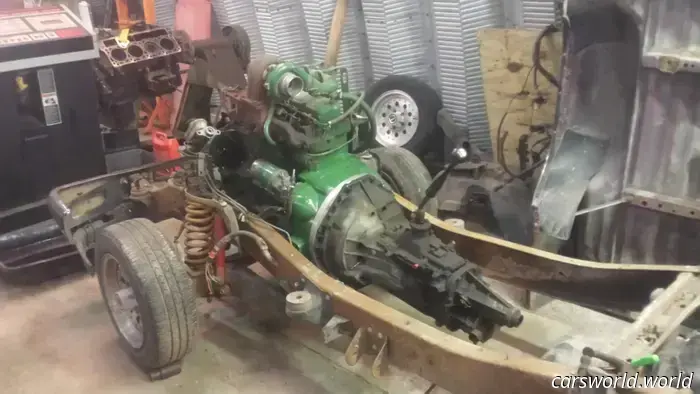 This Ford Ranger service truck, powered by an old John Deere engine, is set to endure longer than any of us.