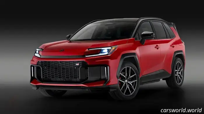 Toyota has indeed created a RAV4 GR Sport featuring 320 horsepower, a tuned suspension, and summer tires.