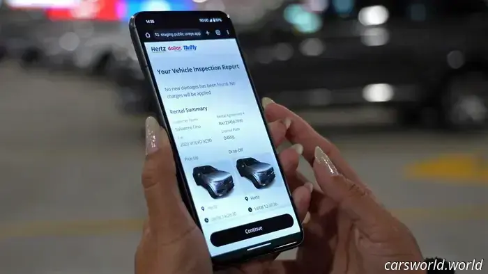 Non è solo Hertz: i scanner di danni basati sull'IA si stanno diffondendo tra più compagnie di autonoleggio