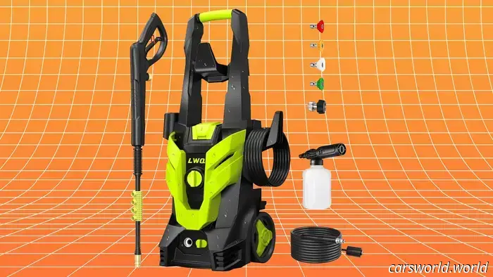 Consigue una potente lavadora a presión de 2.5 GPM con un 50% de descuento en Amazon ahora mismo
