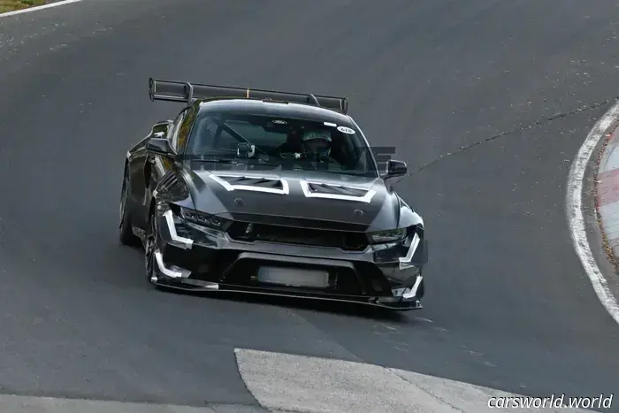 El Ford Mustang GTD está en el Nürburgring intentando arrebatarle su récord al Chevrolet Corvette.