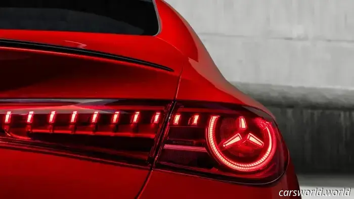 Take a look at the active spoiler on the Mercedes-AMG CLA 45 wagon prototype.