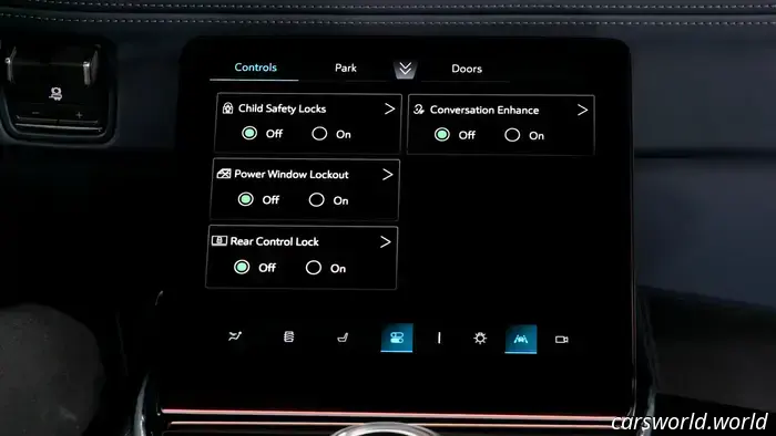 The Cadillac Escalade IQ is so spacious that it features a two-way intercom system.