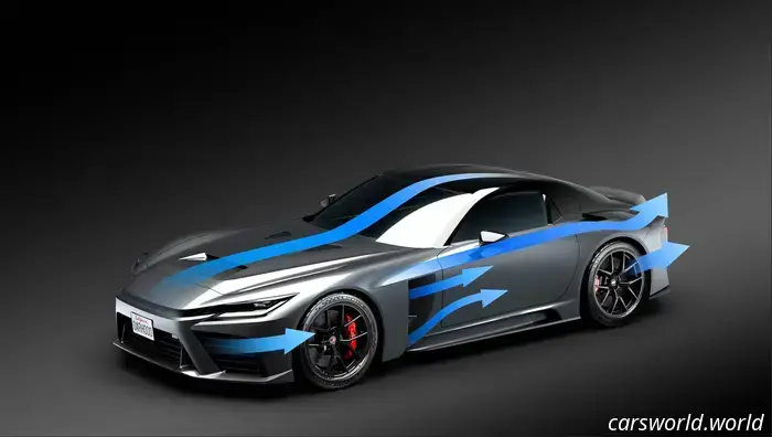 Enhancing Functionality: Toyota's GR GT Prioritizes Aerodynamics Above Everything Else