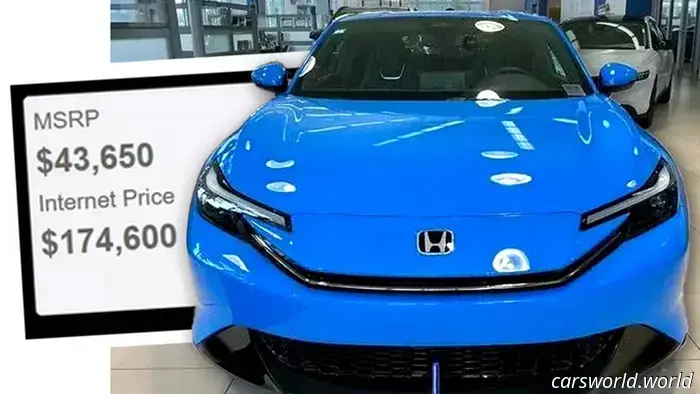 Il concessionario che ha messo in vendita la Prelude da 174.600 $ dice: «Non fare lo sciocco, sono solo 15.000 $ in più rispetto al prezzo di listino» | Carscoops