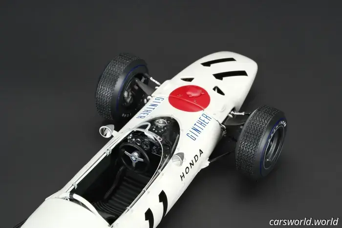 Este modelo de Honda F1 tiene un precio superior al de un automóvil real.