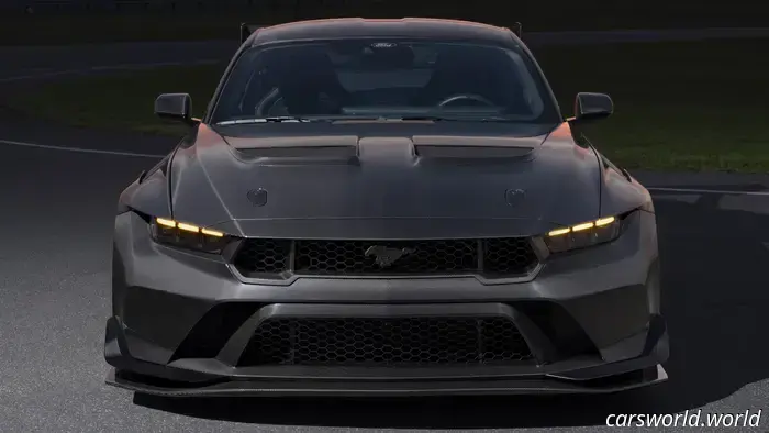 You can now obtain a Ford Mustang GTD in complete naked carbon fiber.
