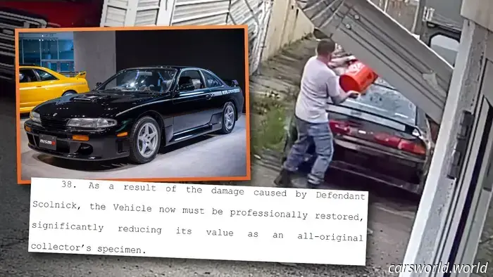El propietario del Nismo 270R Demanda al Jefe de Bomberos por Arrojar Rocas sobre Su Automóvil