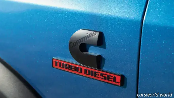 El nuevo Power Wagon diésel Cummins de Ram salió caro.