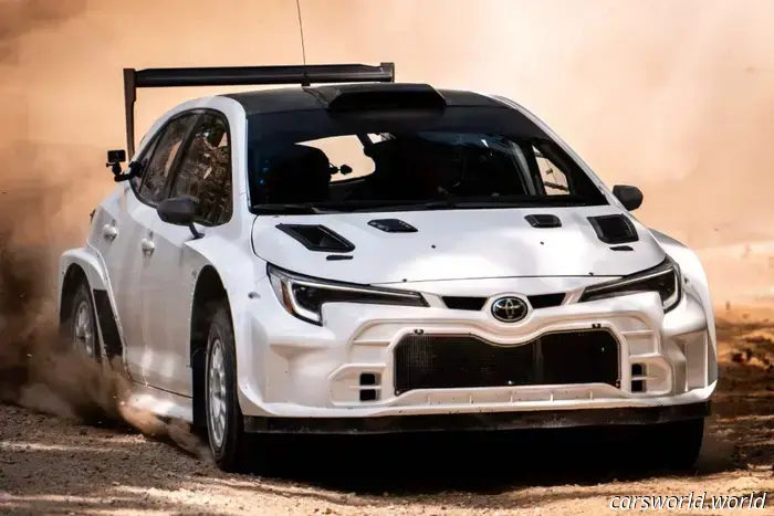 Toyota GR Corolla Rally Car Set to Compete in American Rally Championship in 2026