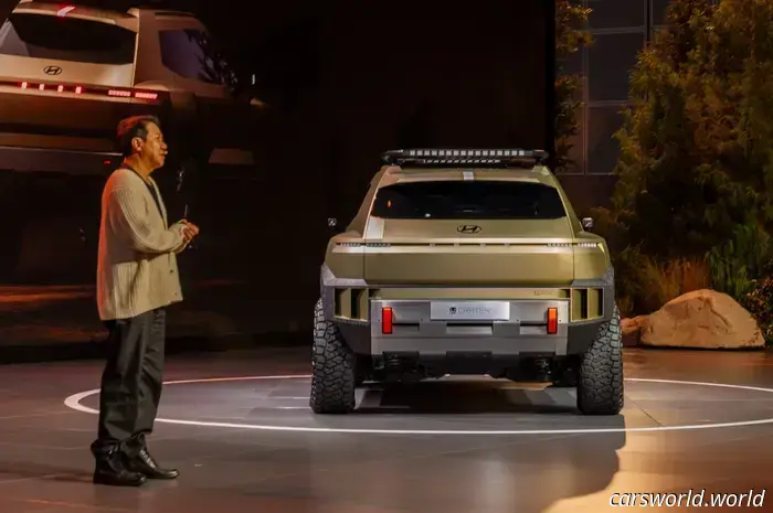 Hyundai Crater Concept è un fuoristrada cyberpunk che in realtà sembra un'auto davvero figa invece di un cassonetto della spazzatura.