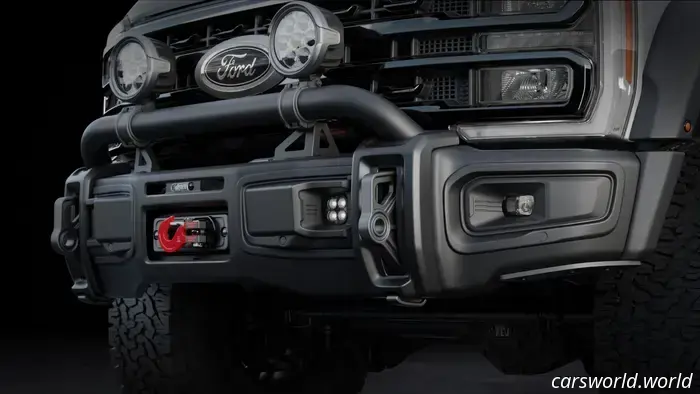 El nuevo paquete Ford FXL de AEV pondrá tu Super Duty en llantas de 40 pulgadas.